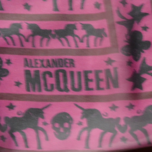In Celebration Of The 10th Anniversary Of The Skull Scarf  Alexander McQueen Fairytale Frieze Skull Scarf
